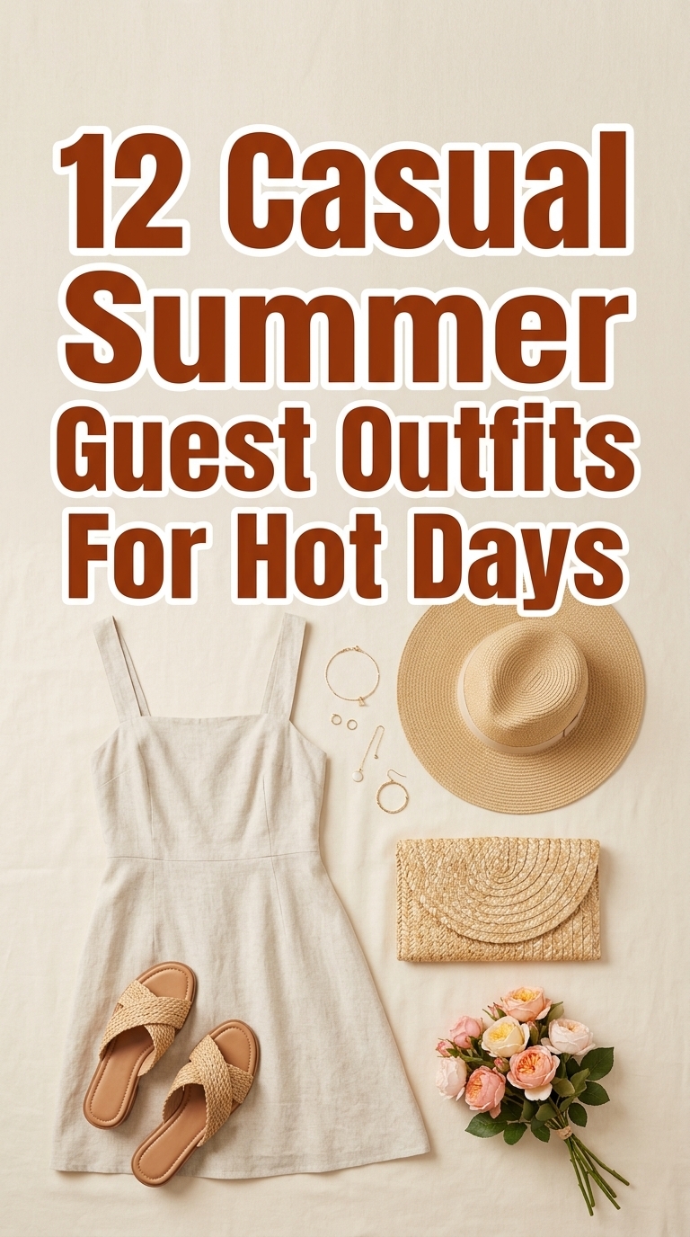 12 Casual Summer Guest Outfits For Hot Days