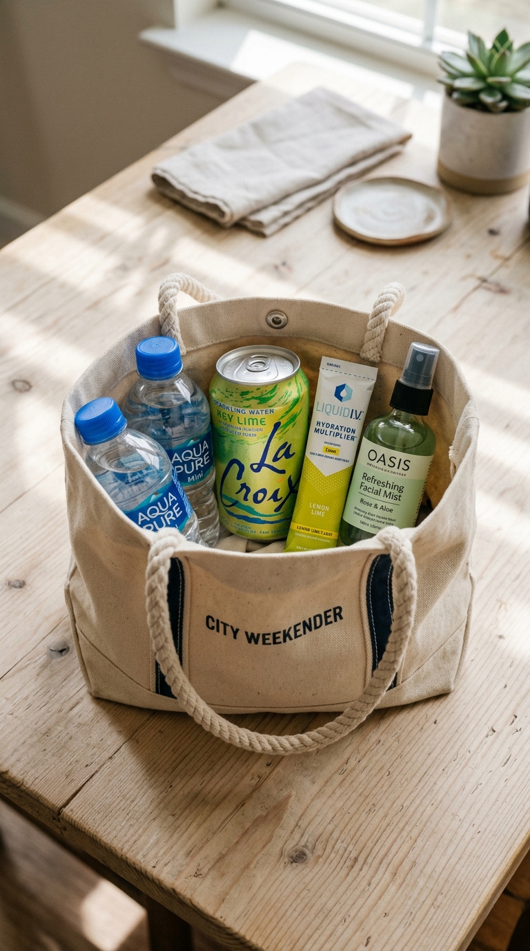 2. The Hydration & Refreshment Kit: Stay Cool & Comfy