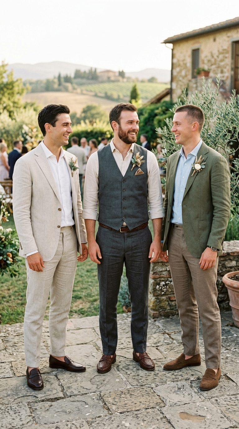 5. The Mix-and-Match Linen Look with Vests