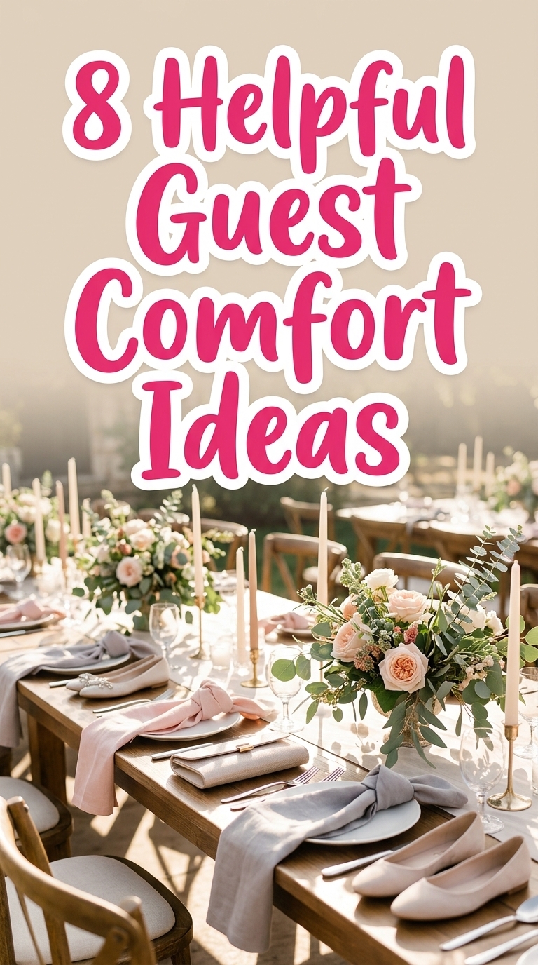 8 Helpful Guest Comfort Ideas