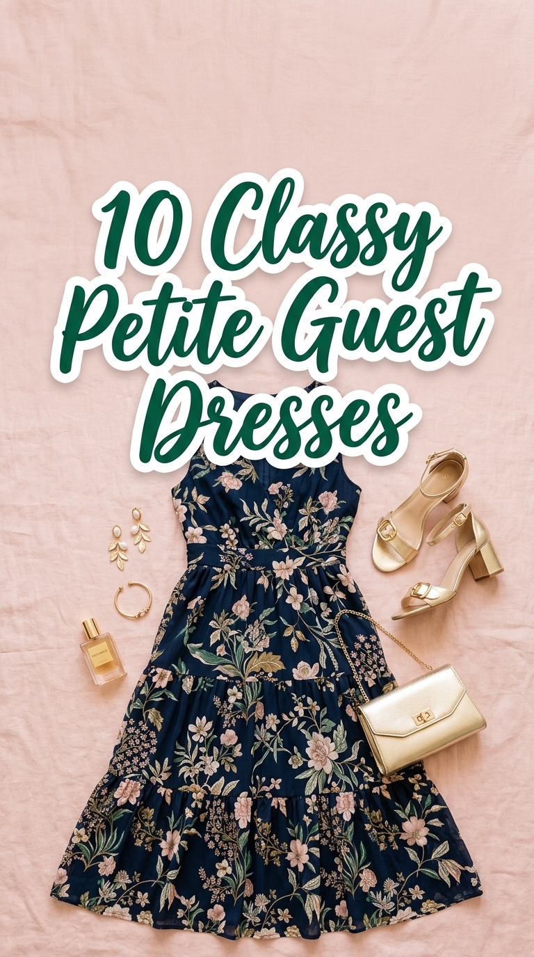 10 Classy Petite Guest Dresses