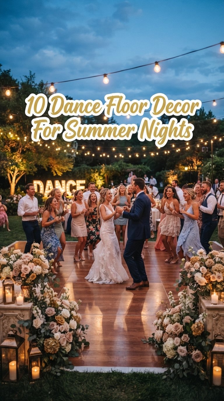 10 Dance Floor Decor For Summer Nights