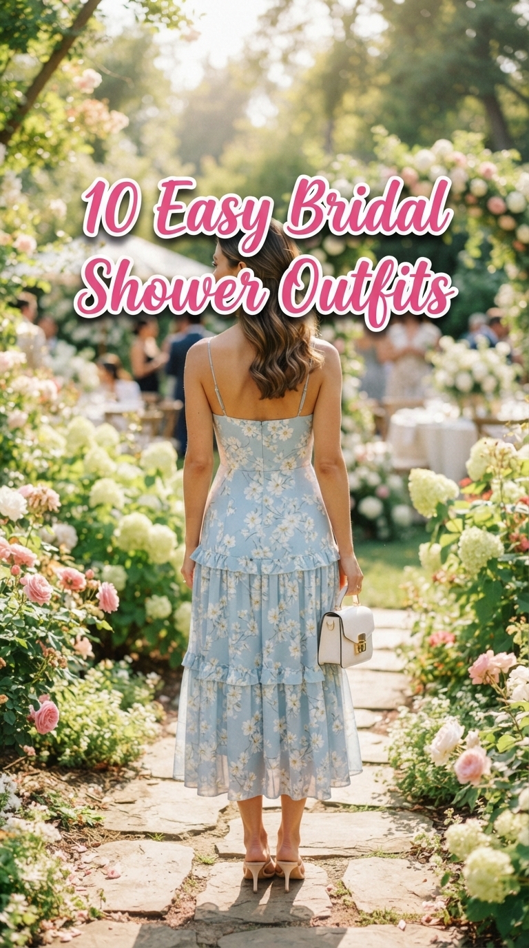 10 Easy Bridal Shower Outfits