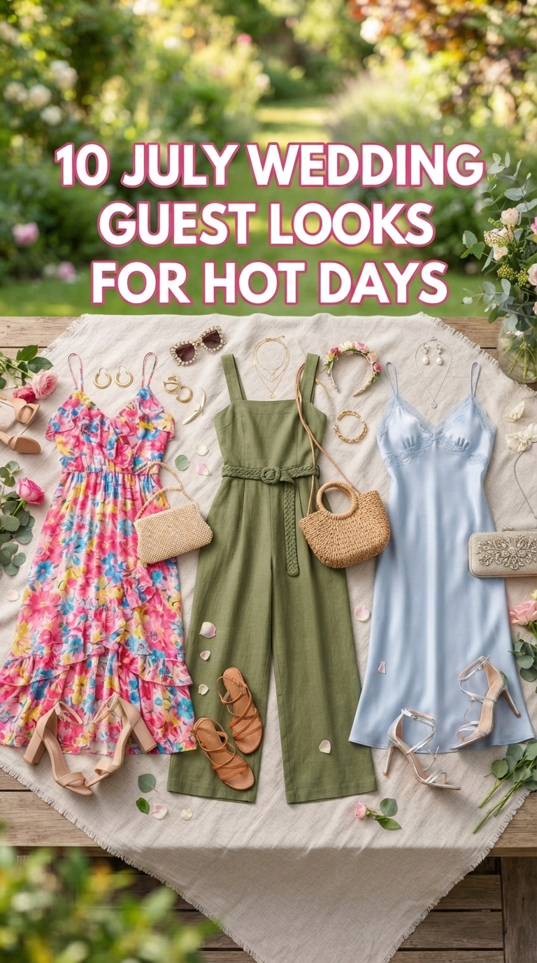 10 July Wedding Guest Looks For Hot Days