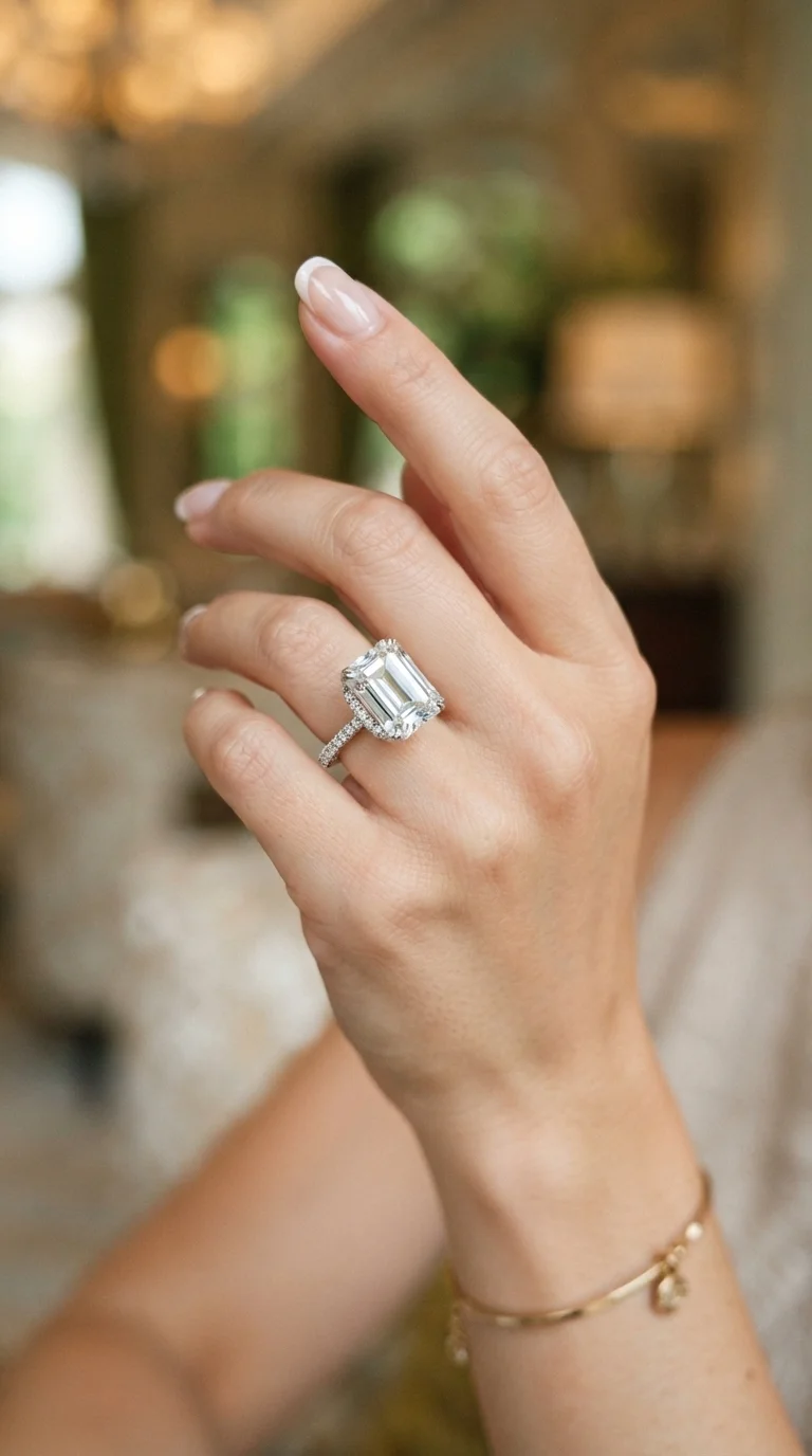 10. Glamorous Cocktail Ring