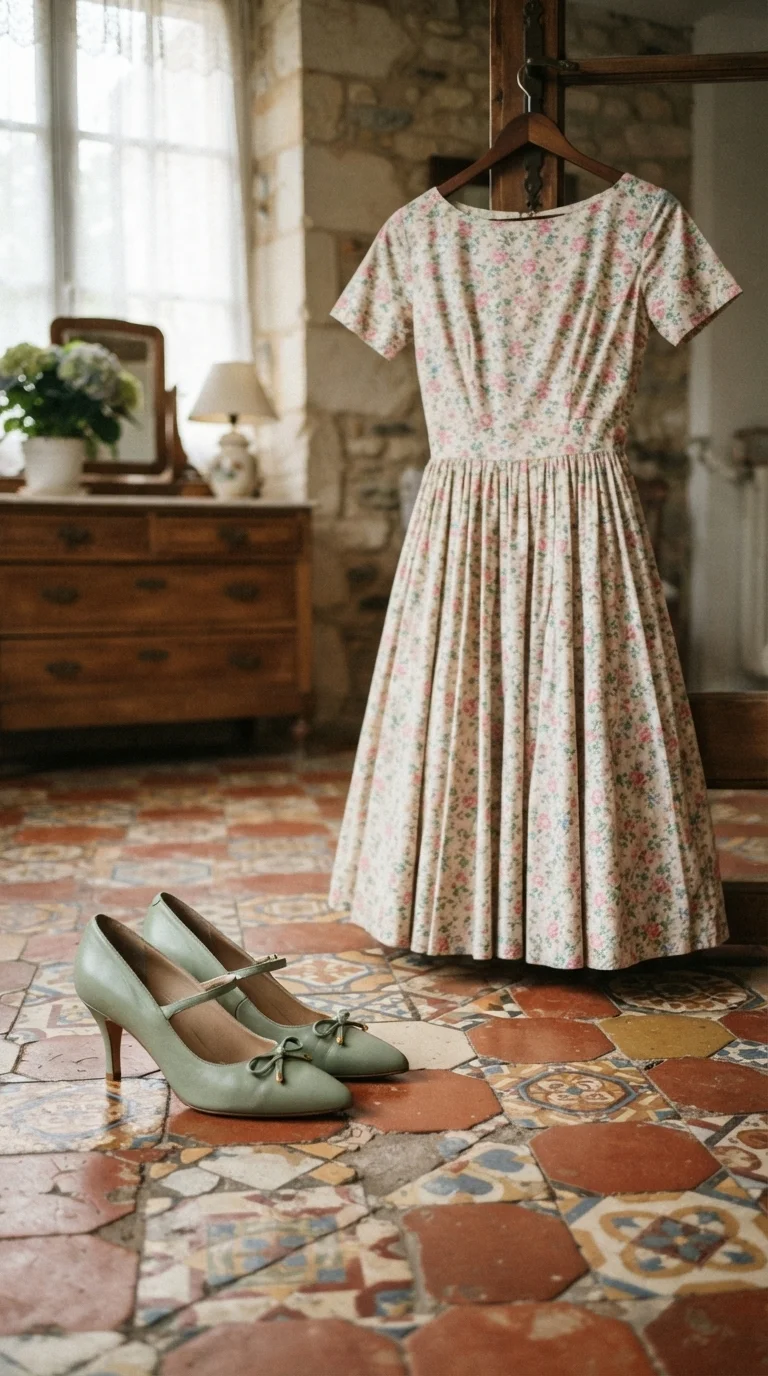 10. Low Kitten Heels for Retro Elegance