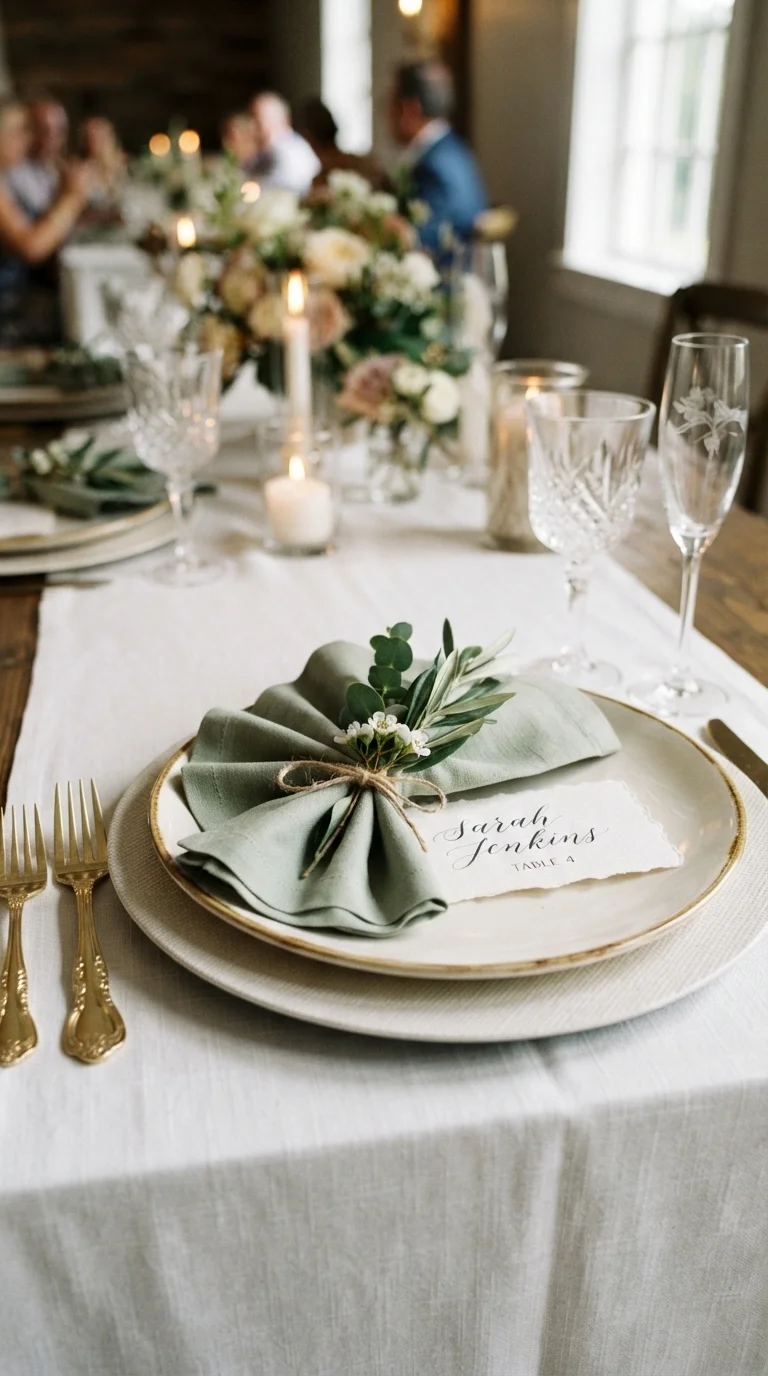 10. Perfect Your Place Settings with Linen Napkins