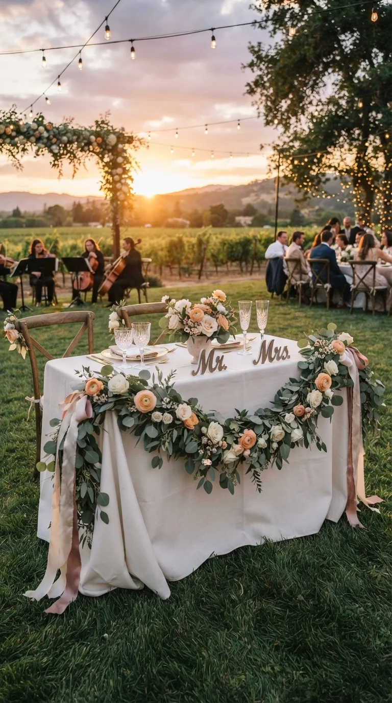 11. Delicate Floral Garlands