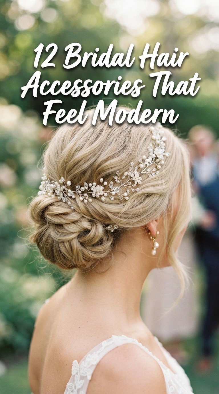 12 Bridal Hair Accessories That Feel Modern