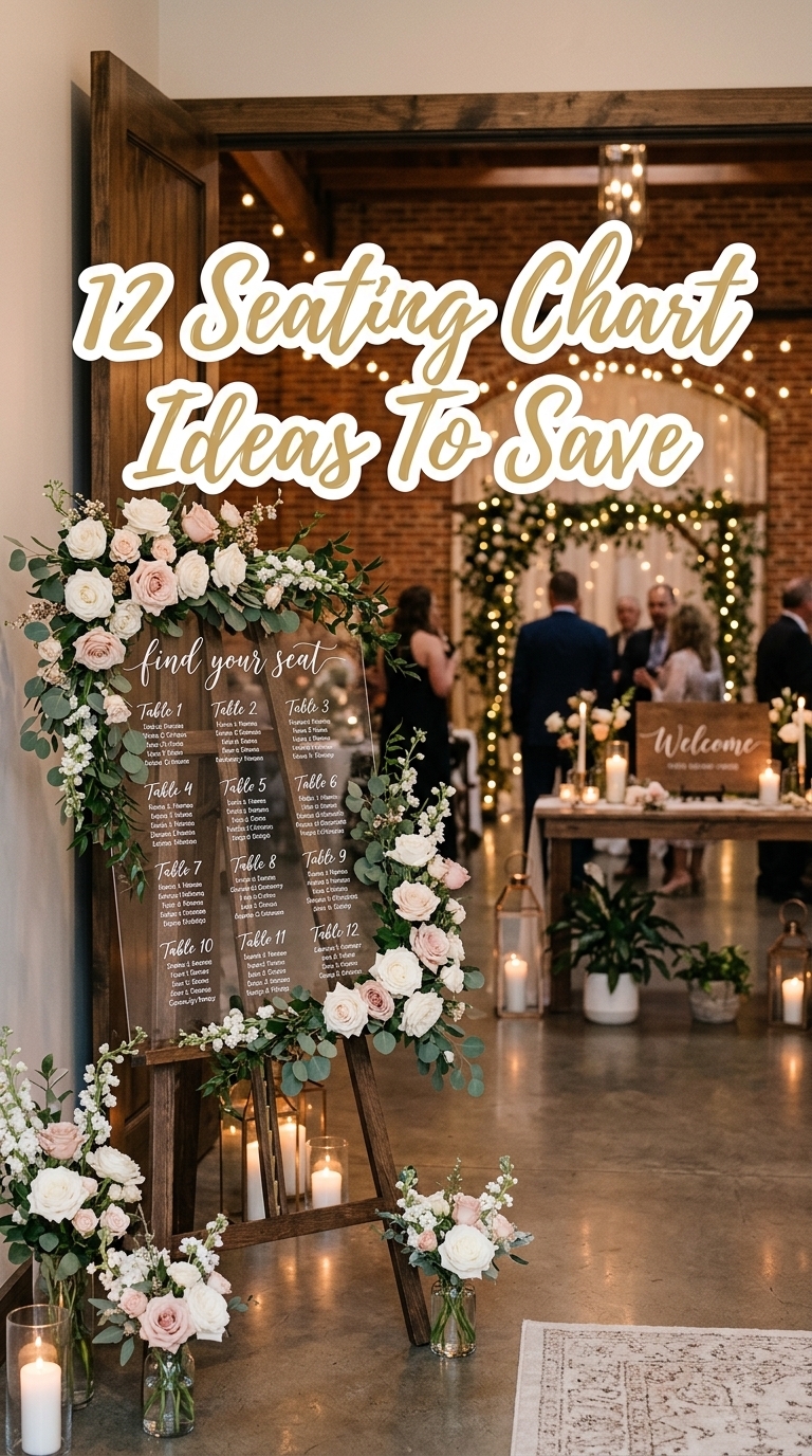 12 Seating Chart Ideas To Save