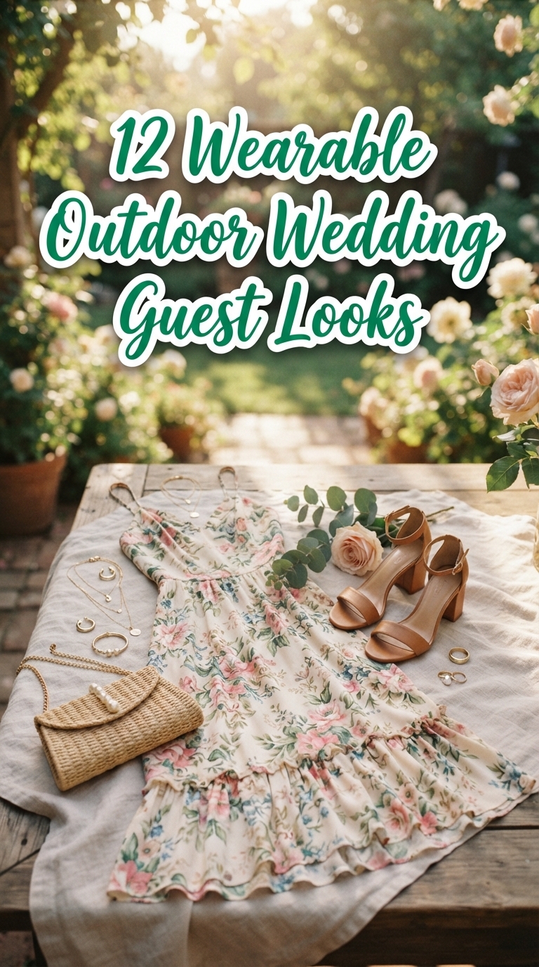 12 Wearable Outdoor Wedding Guest Looks
