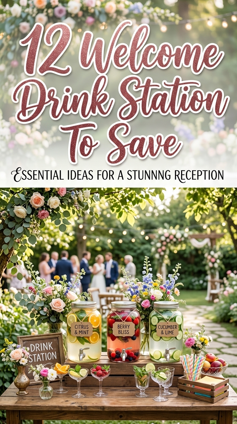 12 Welcome Drink Station To Save