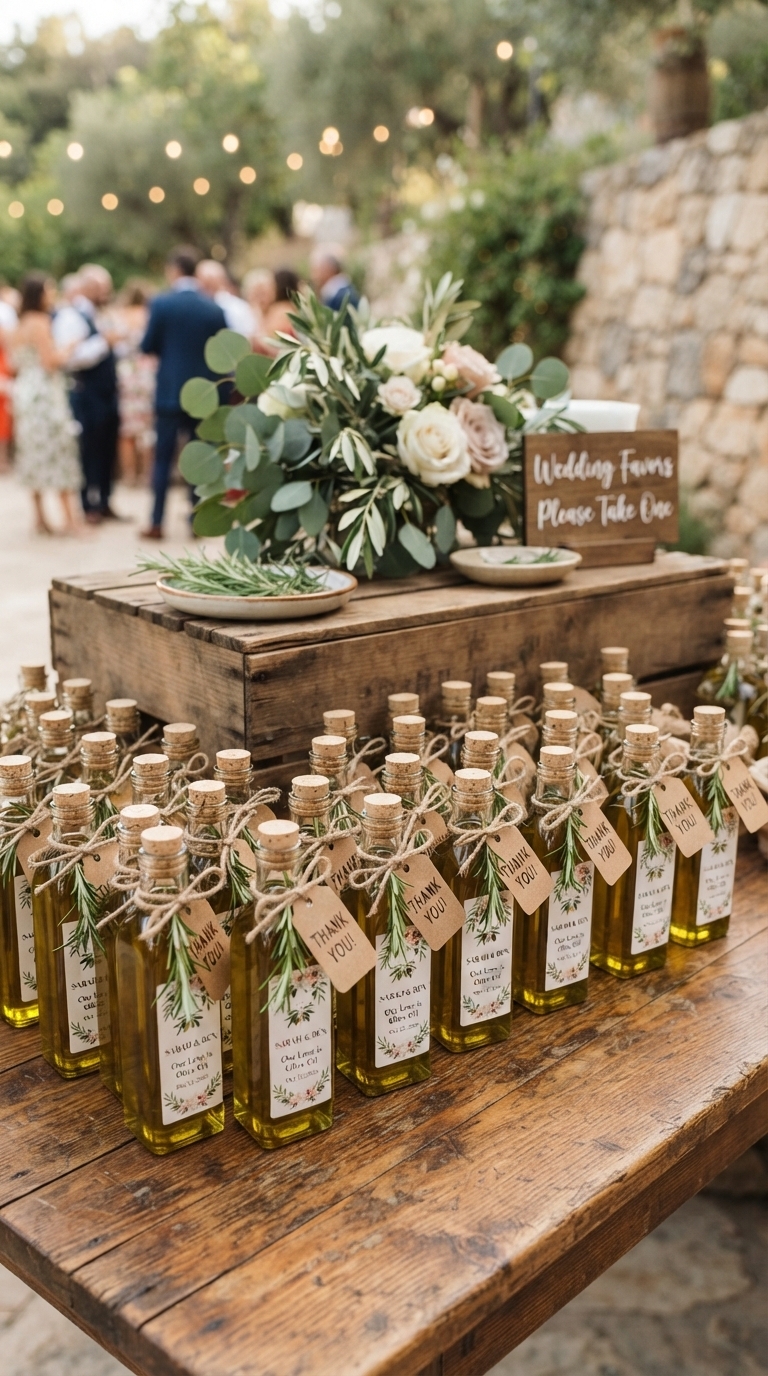 12. Personalized Favors Reflecting Local Culture