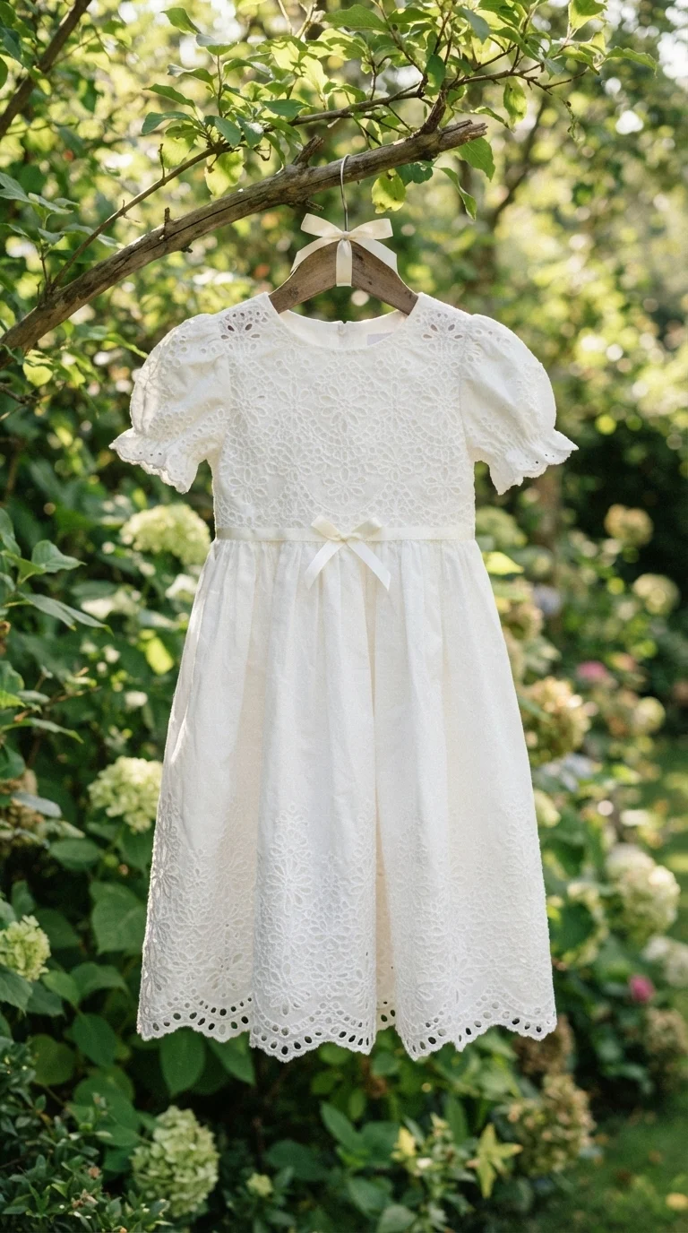 2. Charming Eyelet Lace Sundress