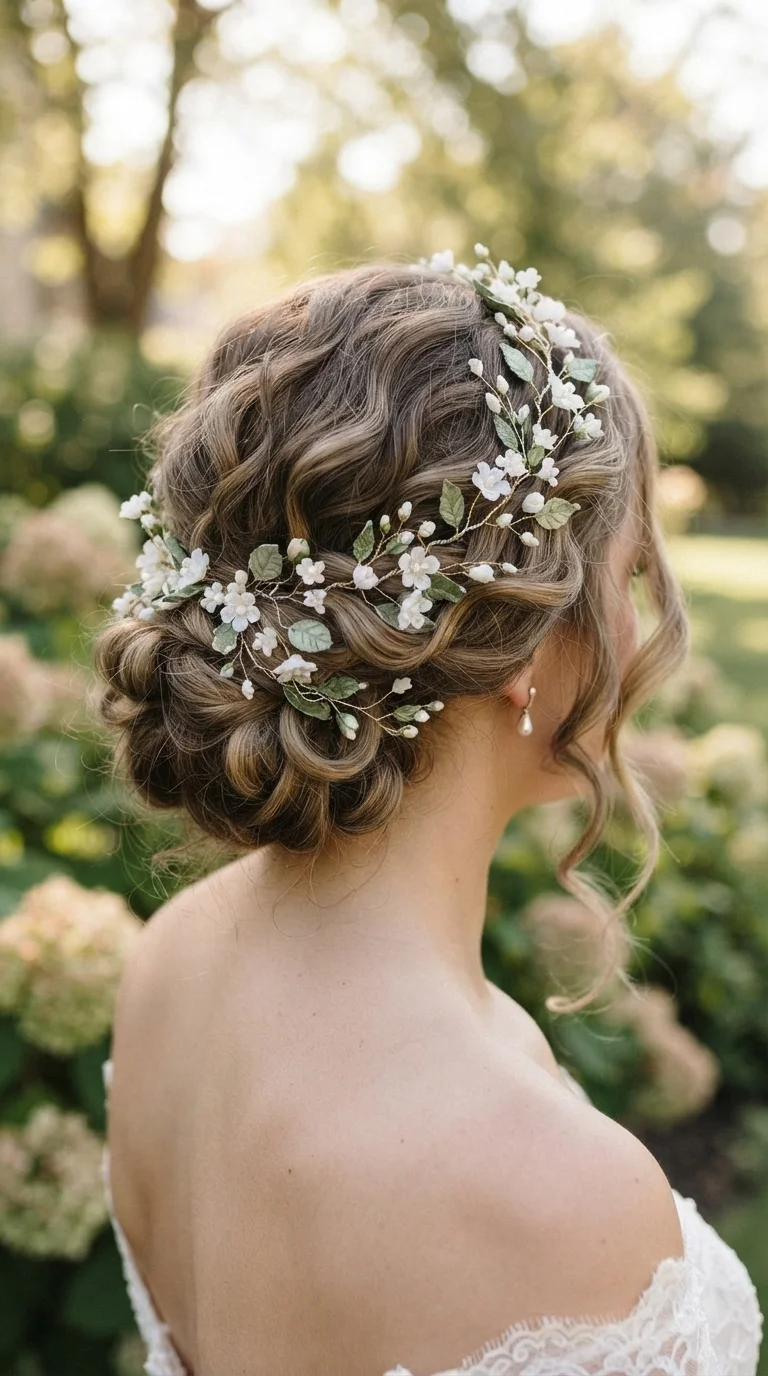 2. Delicate Floral Vines for a Whimsical Touch