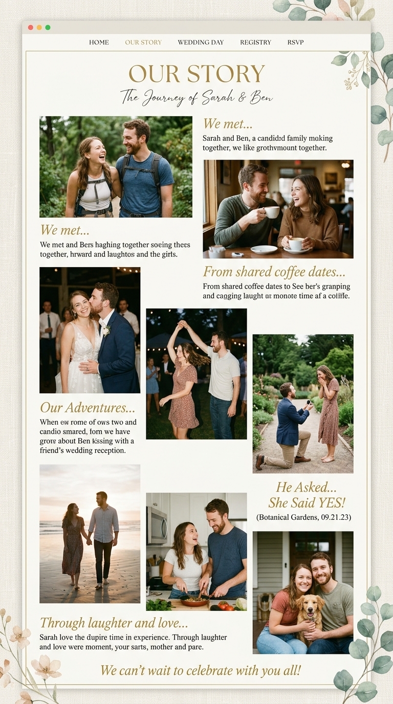 2. Sharing Your Unique Love Story