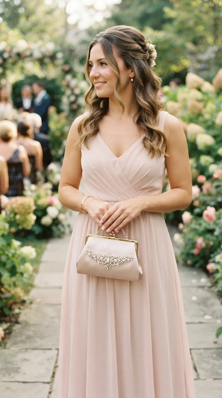 2. Sophisticated Satin Clutches