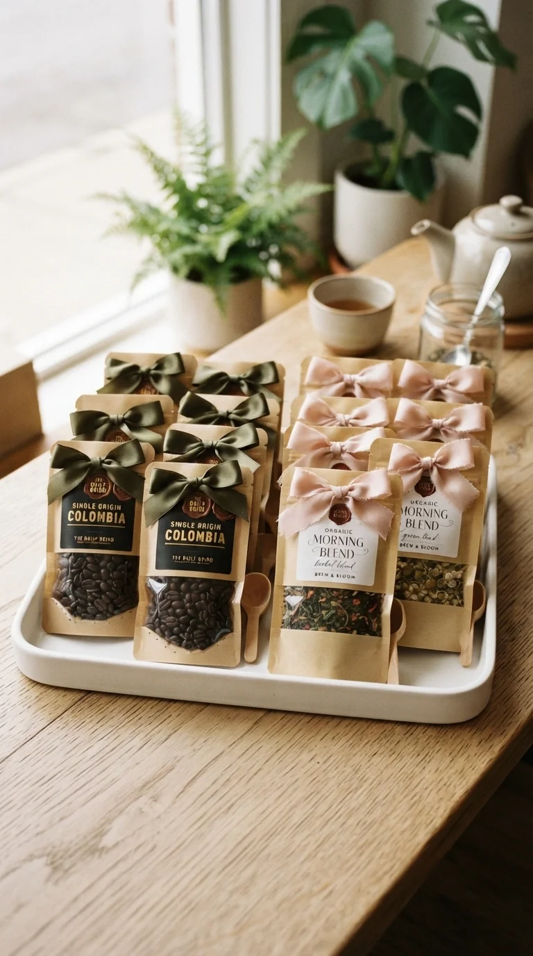 3. Brew Up Gratitude with Custom Coffee or Tea Blends