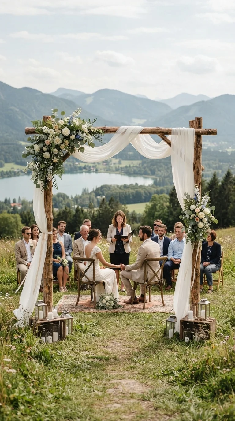 3. Design an Intimate Ceremony Arch