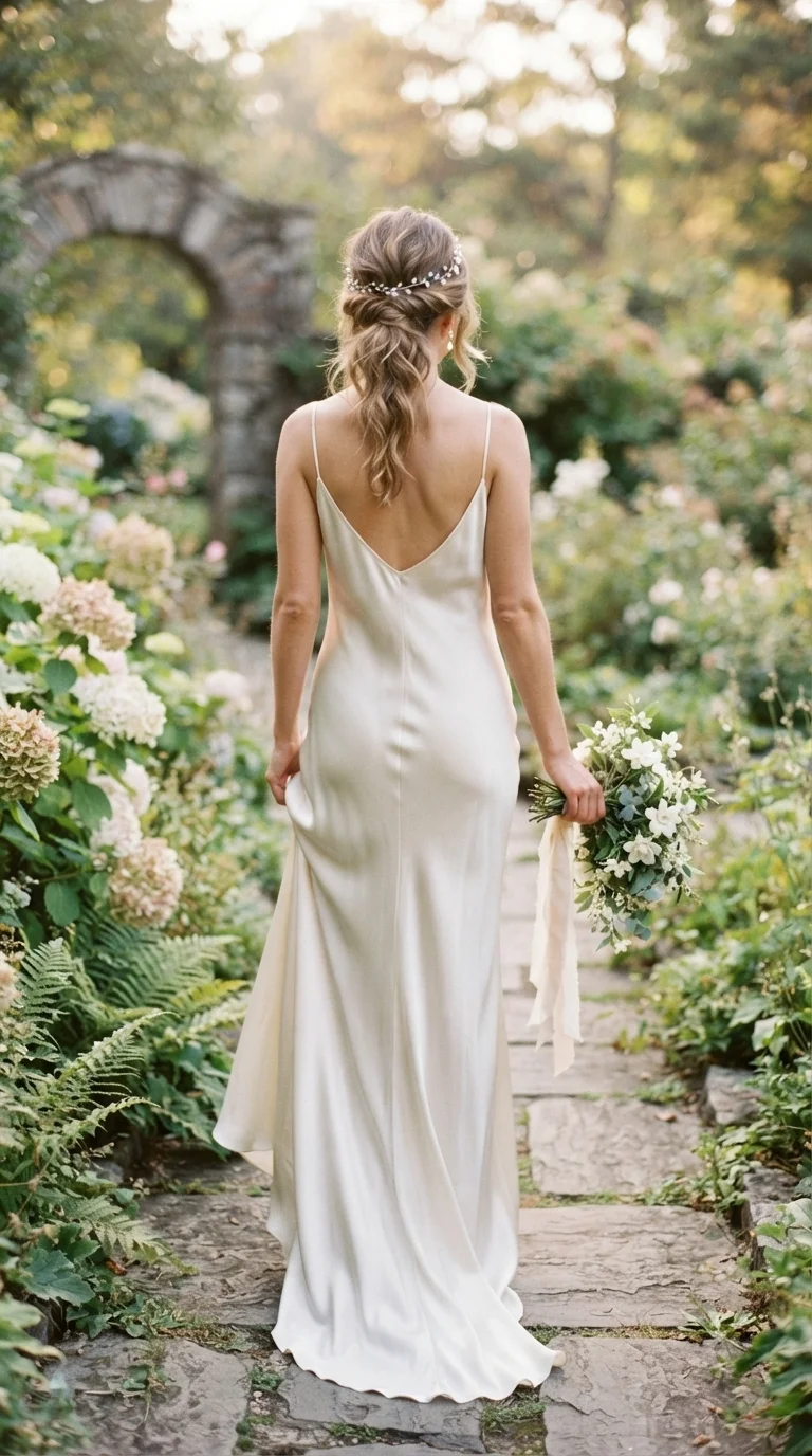 3. Effortless Charm with a Silk Slip Dress