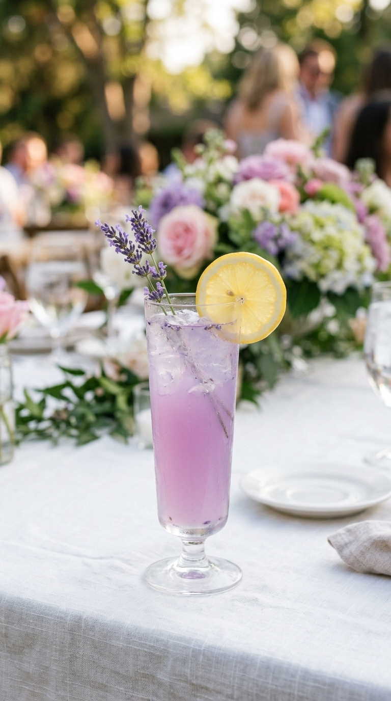 4. Charm Everyone with a Soothing Lavender Lemonade