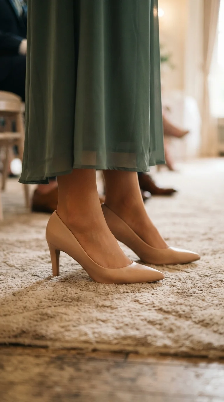 4. Classic Nude Pumps for a Timeless Look