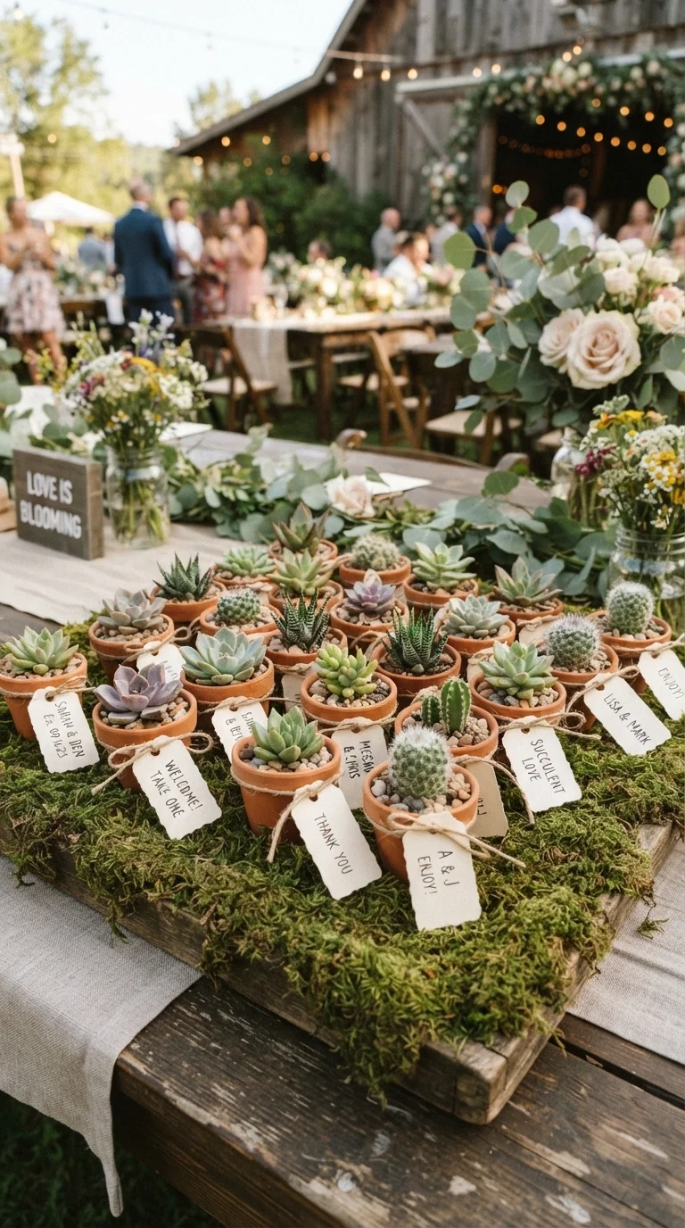 4. Gift Everlasting Greenery with Mini Succulents