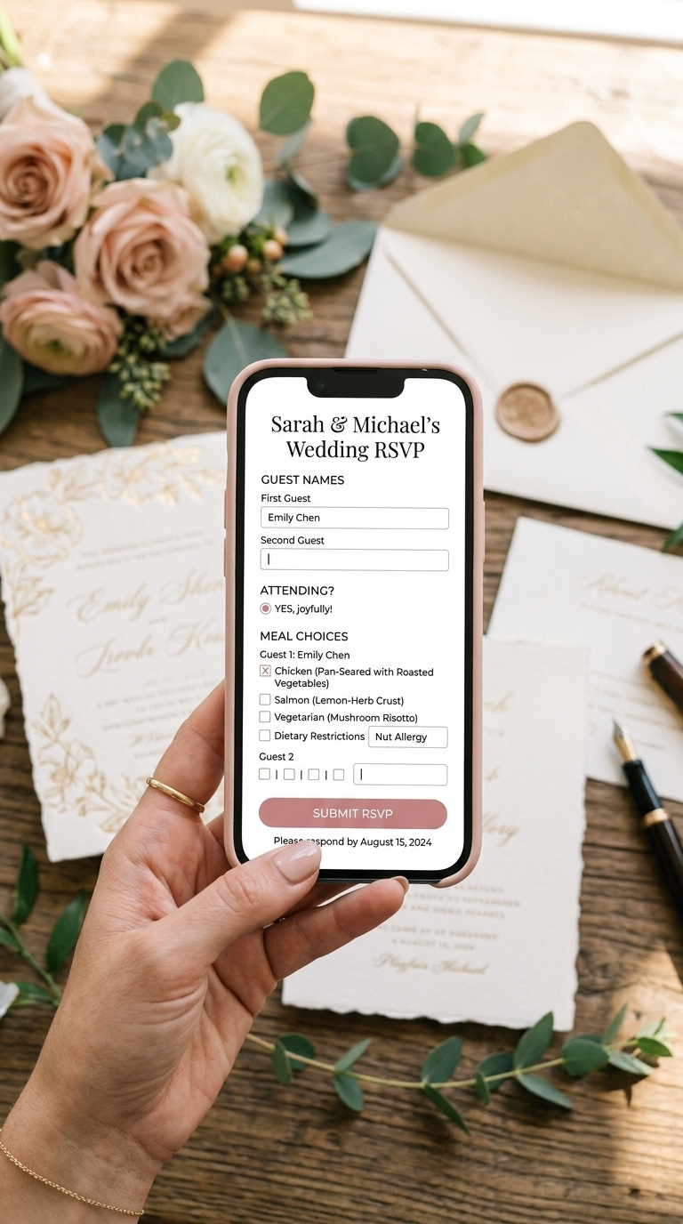 4. Streamlined RSVP Instructions