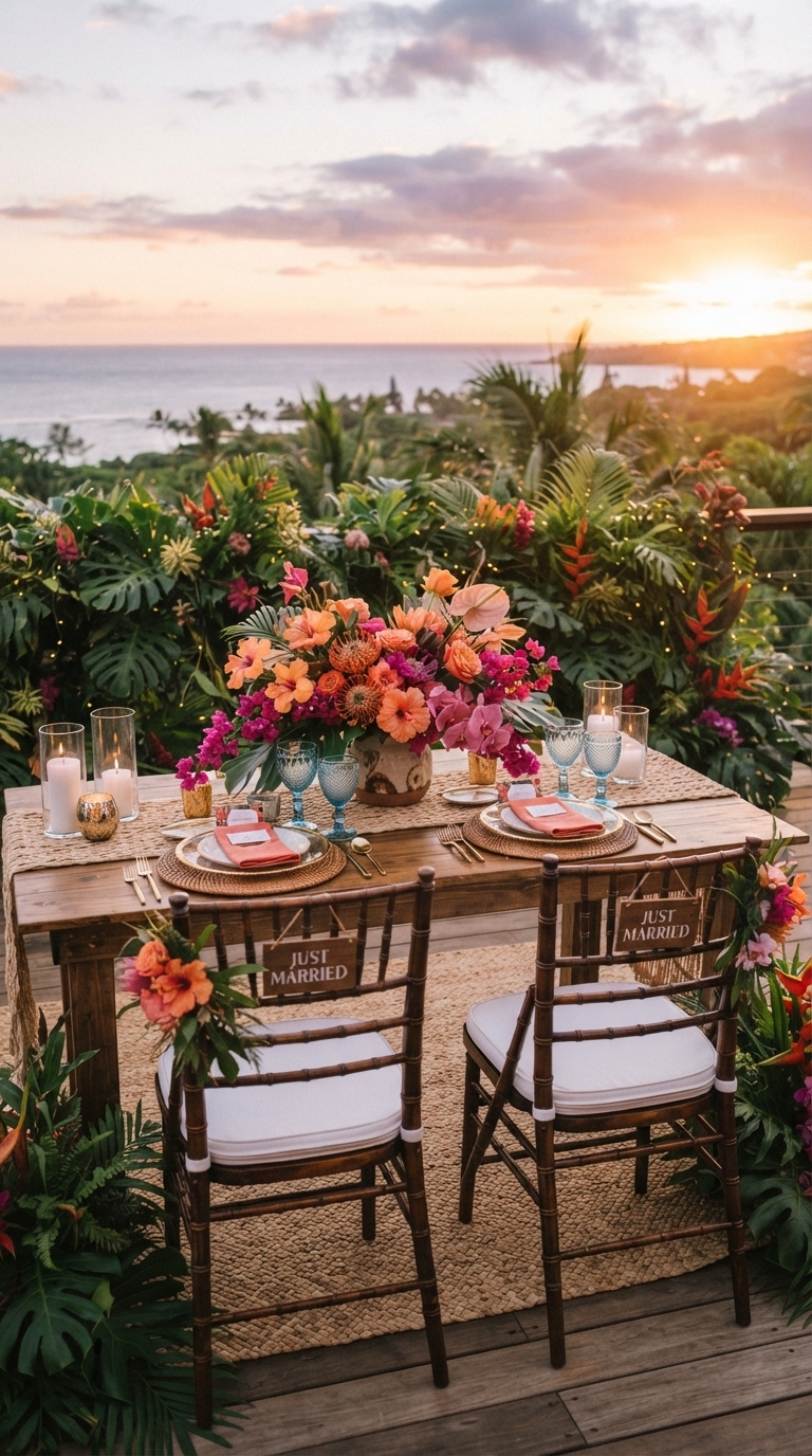 4. Tropical Sunset Hues