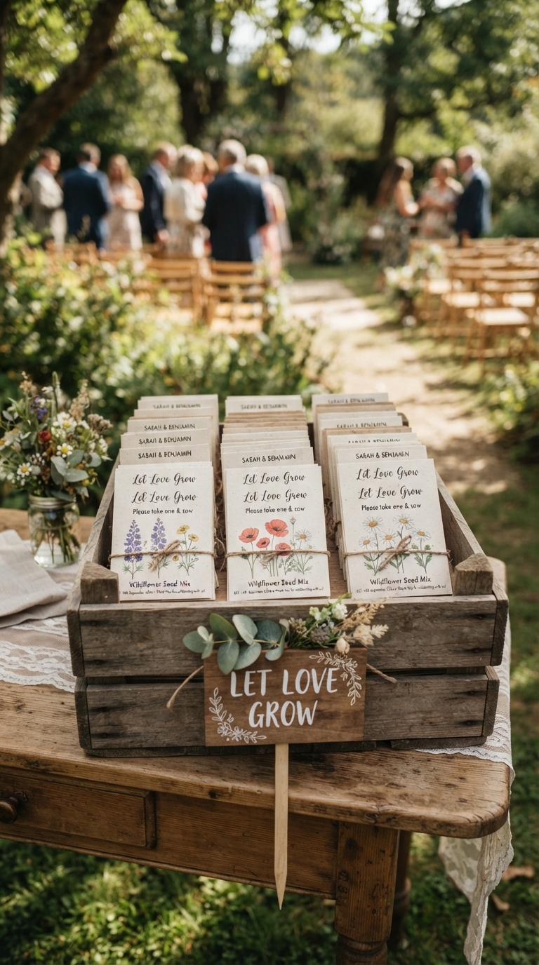 5. Plant Love with Eco-Friendly Seed Packet Programs
