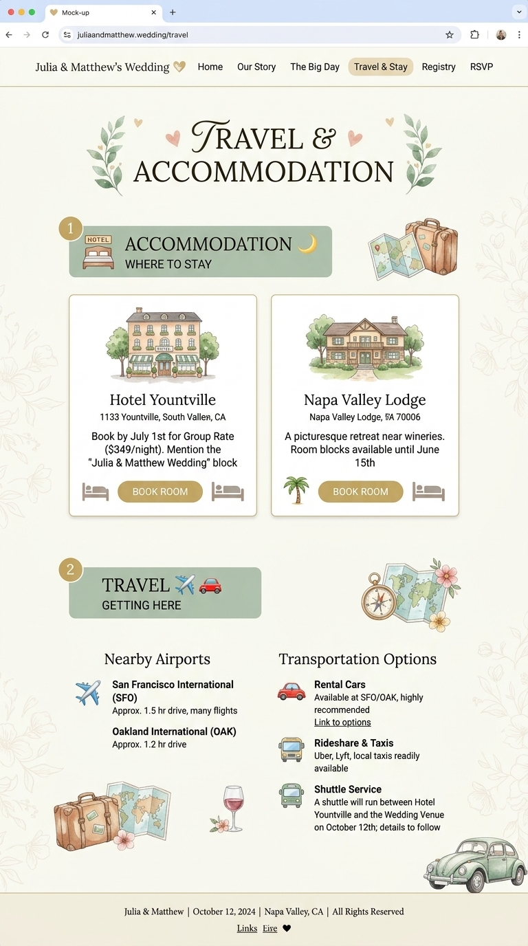 5. Travel & Accommodation Guidance