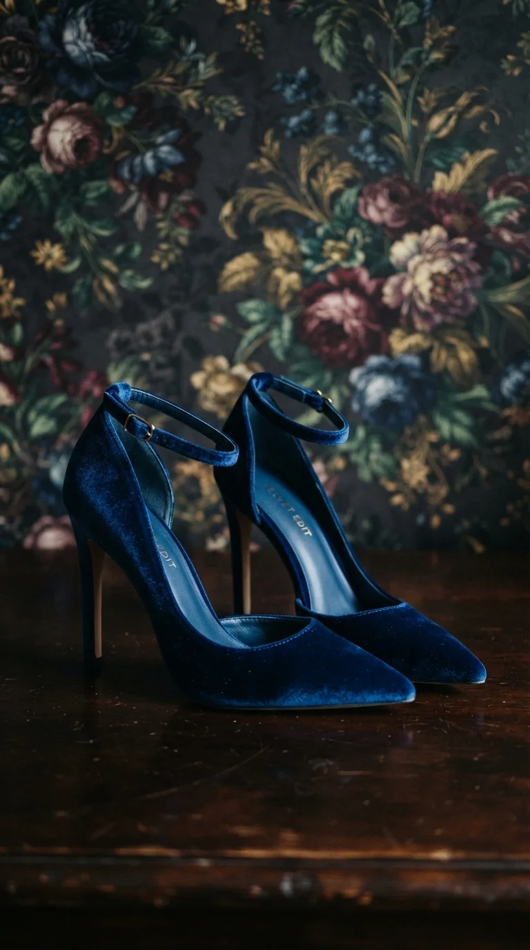 6. Bold Jewel-Toned Heels for a Pop of Color