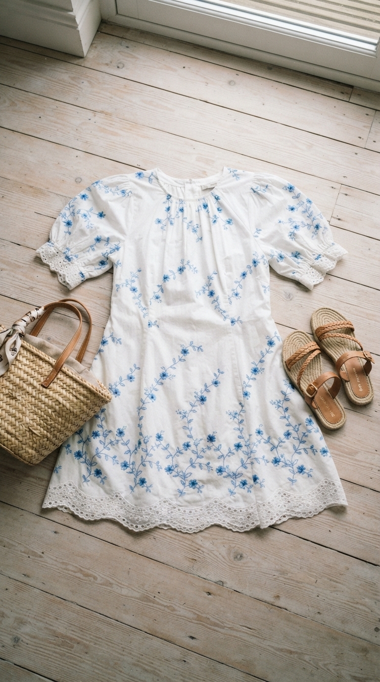 6. Breezy A-Line Mini Dress