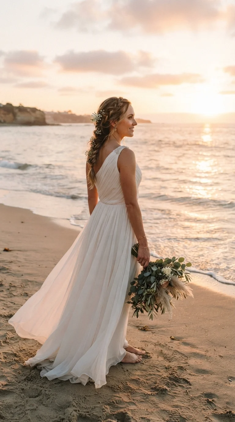 6. Channel Your Inner Grecian Goddess with Draping Silks