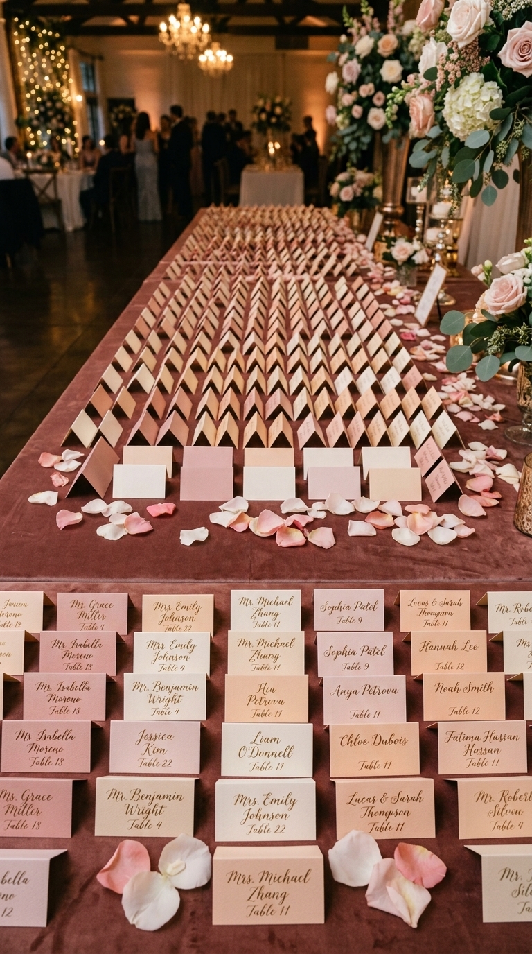 6. Individual Calligraphy Cards Display