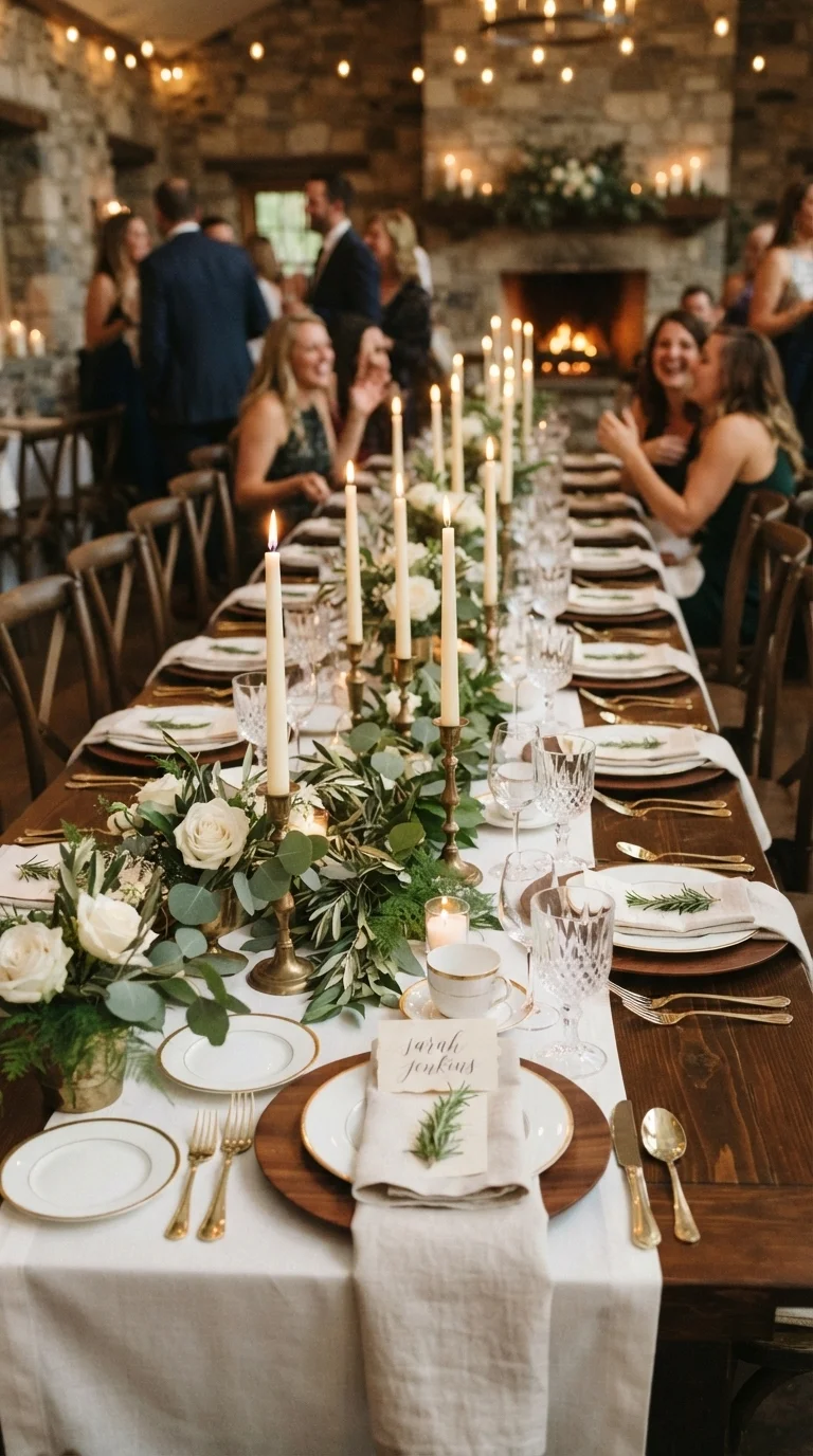 6. The Elegant Rehearsal Dinner & Toasts
