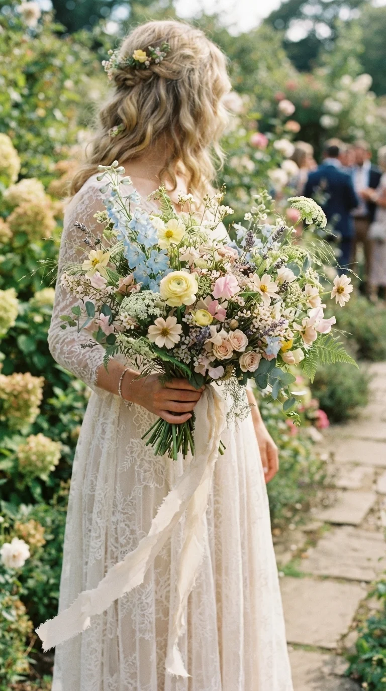 6. Wildflower Inspired Pastel Mix