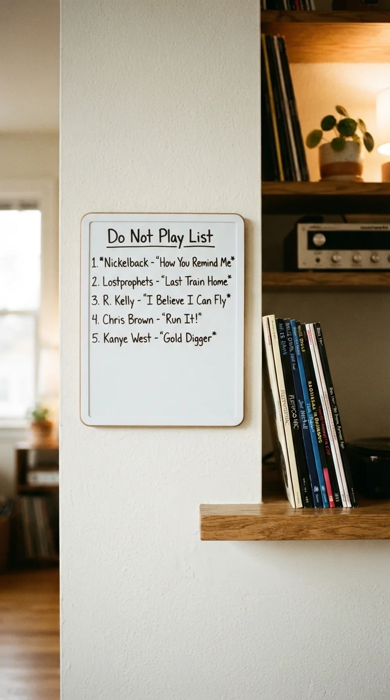 7. Create a 'Do Not Play' List