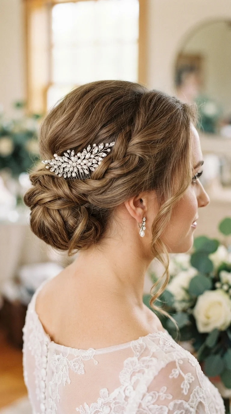 7. Crystal Hair Combs for Effortless Sparkle