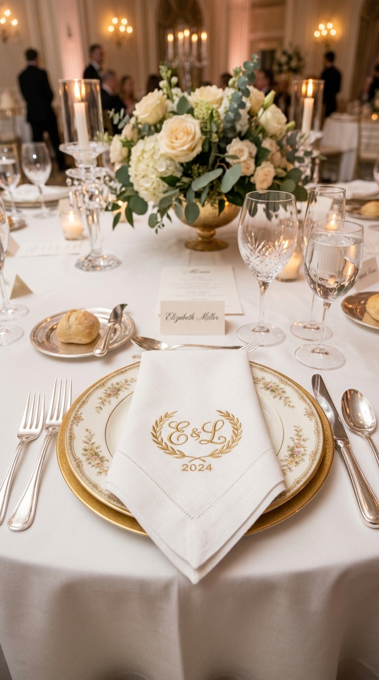7. Monogrammed Elegance