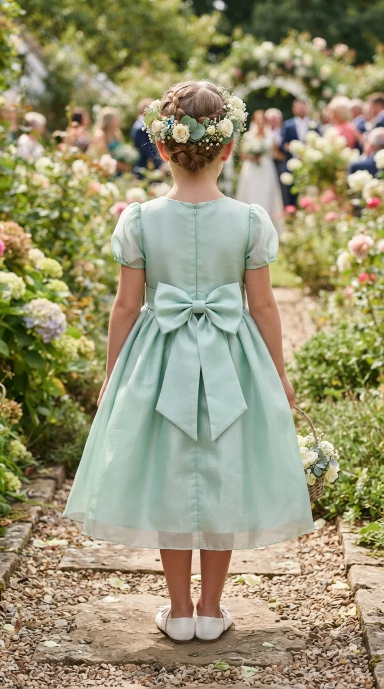 7. Pastel Perfection in Silk Organza