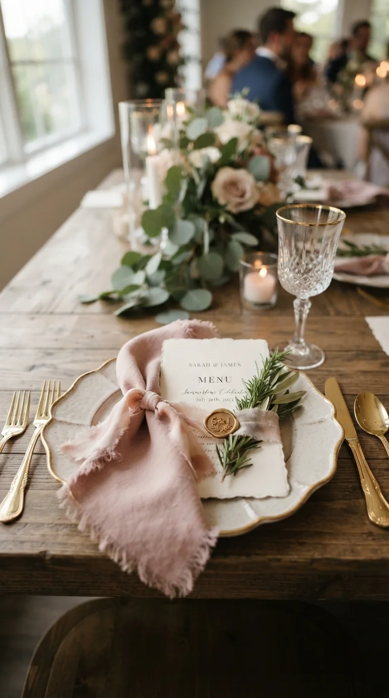7. Personalize Place Settings with Details