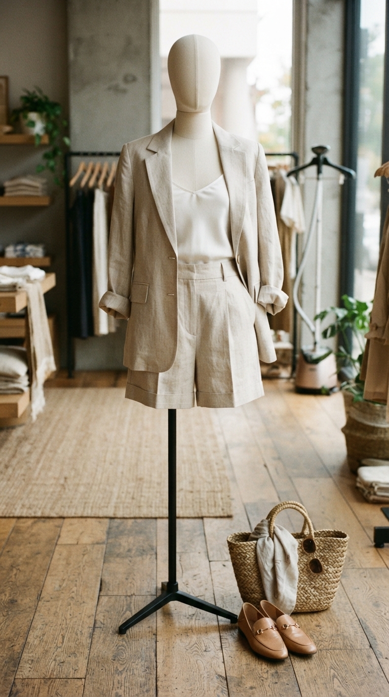 7. Tailored Shorts Suit