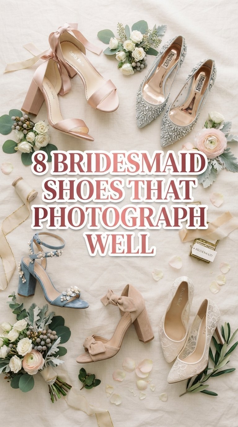 8 Bridesmaid Shoes That Photograph Well