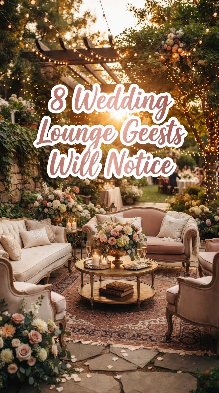 8 Wedding Lounge Decor Guests Will Notice