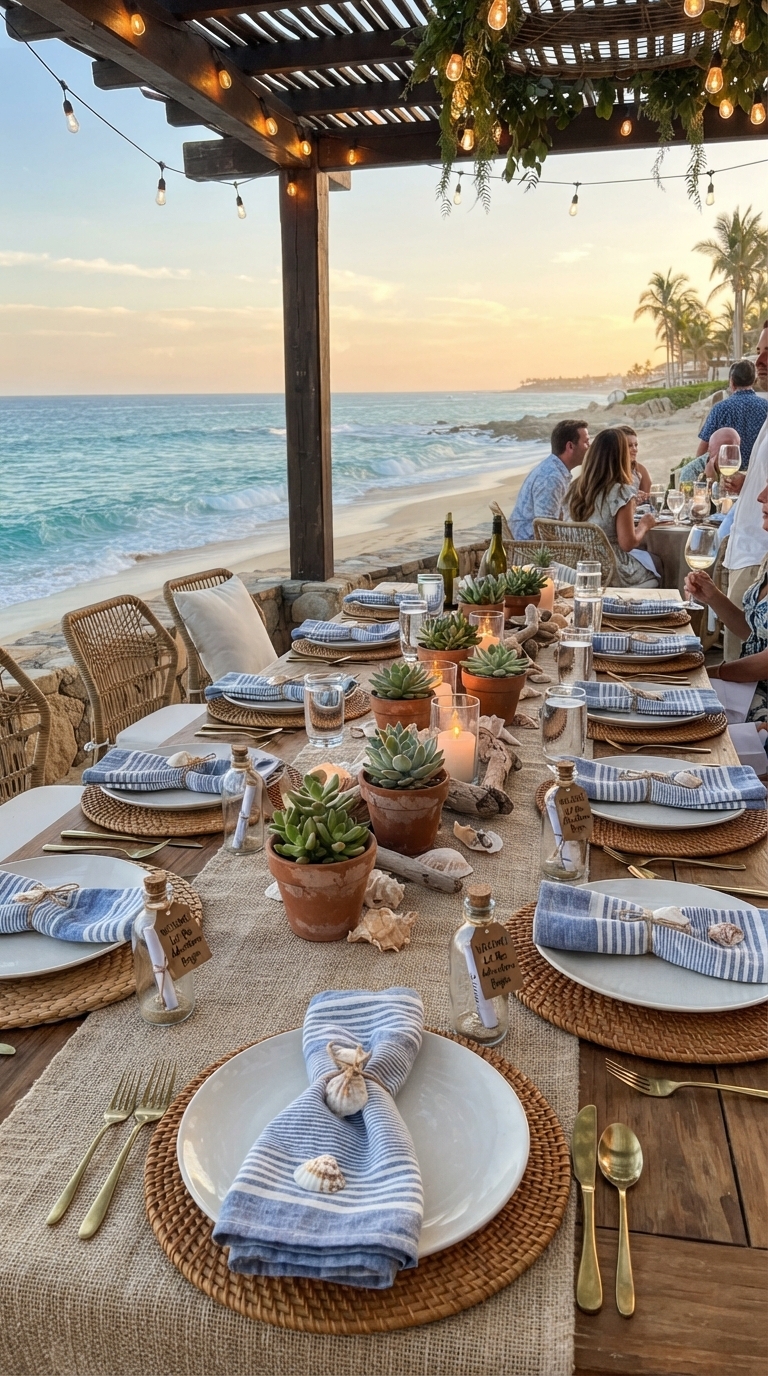8. Seaside Welcome Dinner Details