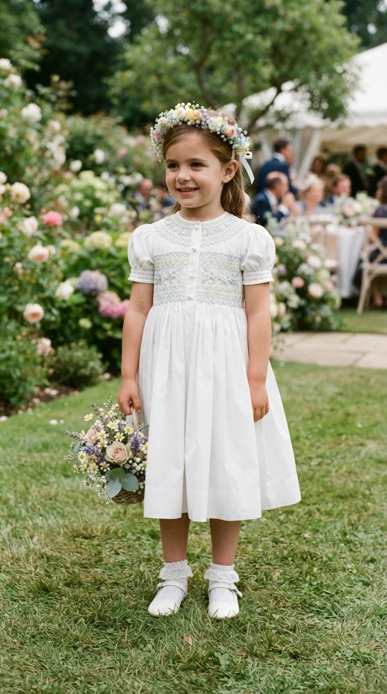 8. Sweet Smocked Bodice Dress