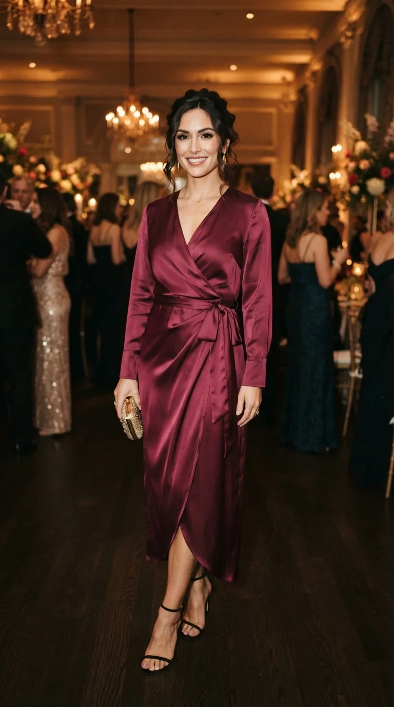 8. The Elevated Wrap Dress