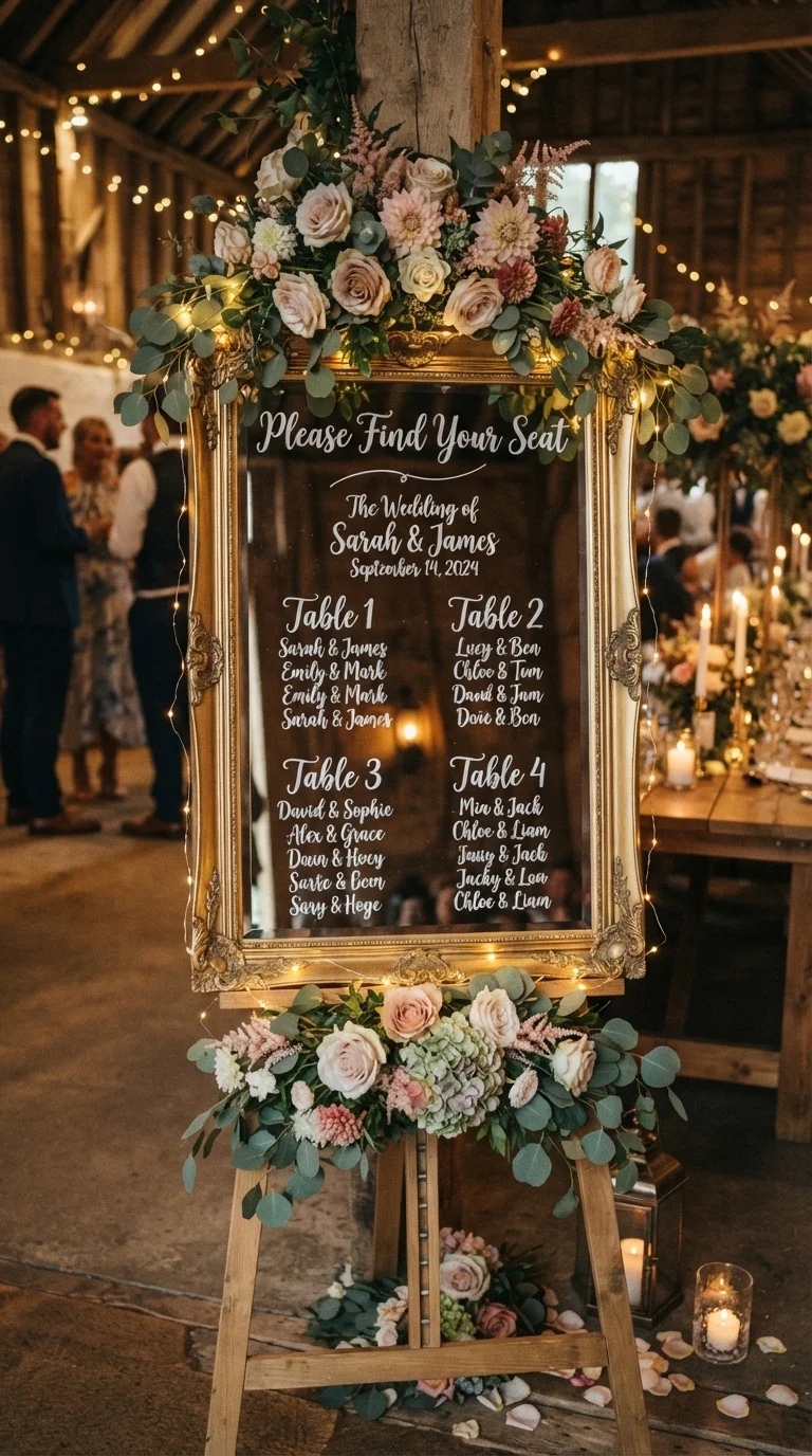 9. Add Unique Seating Chart Alternatives