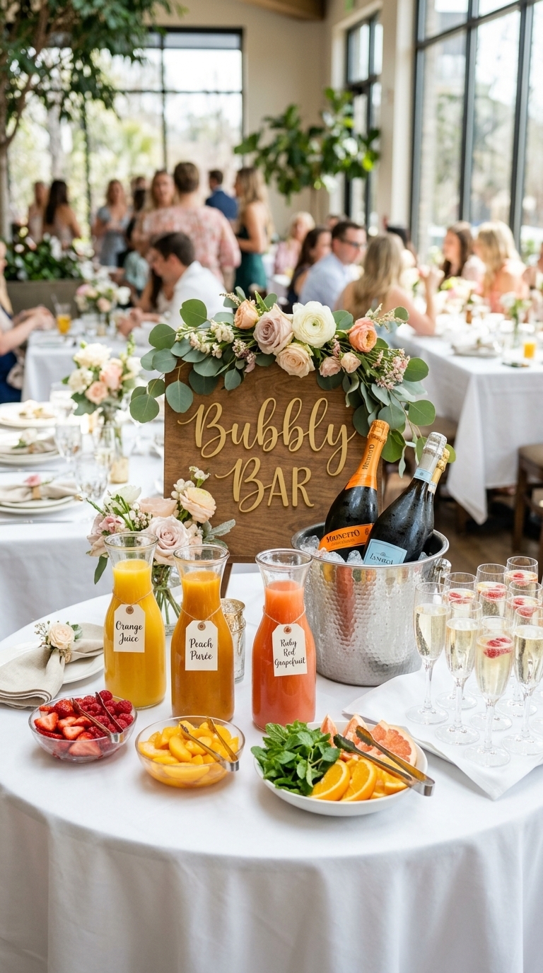 9. Mimosa & Bellini Brunch Bar